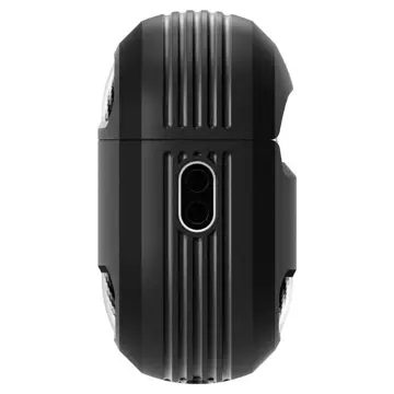 Etui ochronne Spigen Rugged Armor für Apple AirPods Pro 1 / 2 Mattschwarz