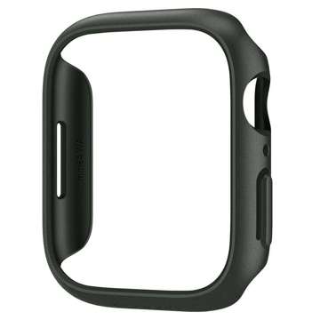 Etui ochronne Spigen Thin Fit für Apple Watch 7 (45 mm) Militärgrün