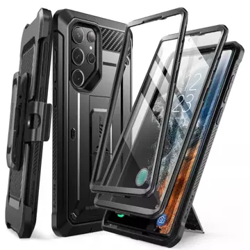 Etui ochronne Supcase Unicorn Beetle Pro 2-Set für Samsung Galaxy S23 Ultra Black