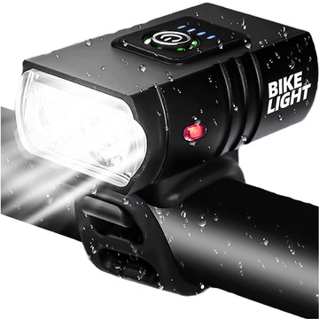 Fahrrad-Frontlicht, wasserdicht Alogy, LED-Licht, 800 LM Fahrradbeleuchtung