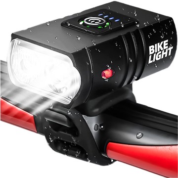 Fahrrad-Frontlicht, wasserdicht Alogy, LED-Licht, 800 LM Fahrradbeleuchtung