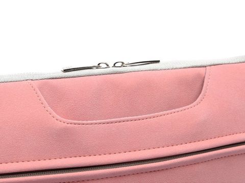 Fall JIQUANMEI Laptoptasche 15,6 "für MacBook Air / Pro Pink