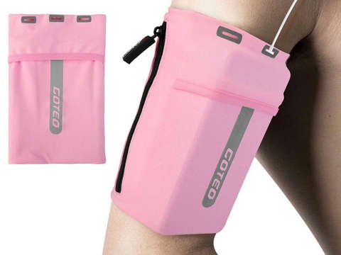 Fall Sportband Goteo Armband für das Telefon L Pink