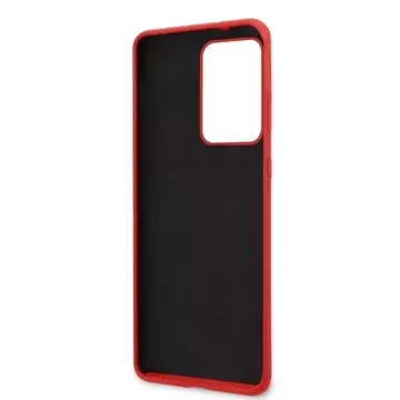 Ferrari Hardcase für Samsung Galaxy S20 Ultra rot/rot Silikon Handyhülle