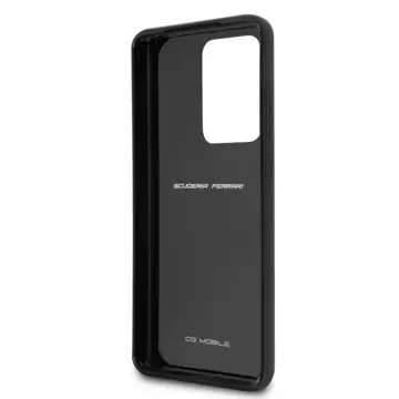 Ferrari Hardcase für Samsung Galaxy S20 Ultra schwarz/schwarz Carbon Heritage