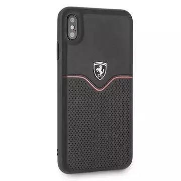 Ferrari iPhone Xs Max schwarz/schwarz Handyhülle Off Track Victory