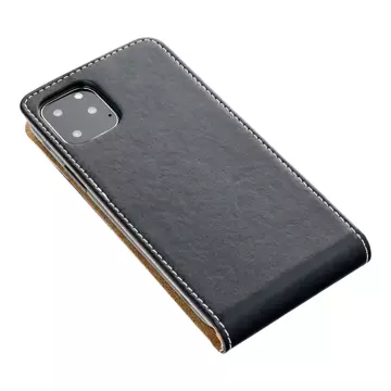 Flip Case SLIM FLEXI FRESH Holster Vertical für IPHONE 15 Pro Max schwarz