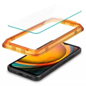 GEHÄRTETES GLAS SPIGEN ALM GLAS.TR 2ER-PACK GALAXY XCOVER 7 KLAR