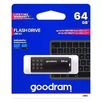 GOODRAM UME3 64 GB tragbarer USB 3.2-Speicherstick