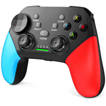 Gamepad Pad Wireless Bluetooth Alogy Game Controller Telefonhalter Android iOS PS3 PS4 PC TV Nintendo Switch Joystick Schwarz