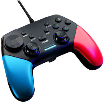 Gamepad Pad Wireless Bluetooth Alogy Game Controller Telefonhalter Android iOS PS3 PS4 PC TV Nintendo Switch Joystick Schwarz