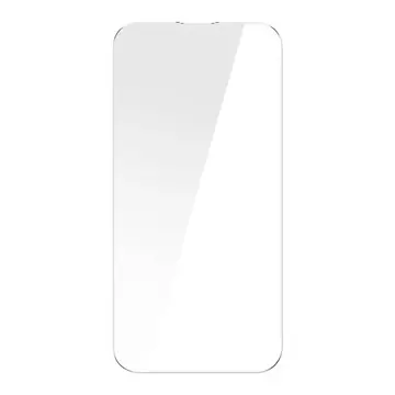 Gehärtetes Glas 0,3 mm Baseus Crystal für iPhone 14/13/13 Pro (2 Stück)