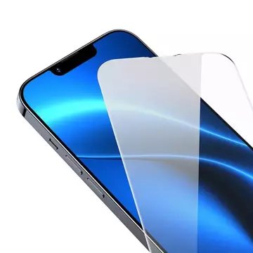 Gehärtetes Glas 0,3 mm Baseus Crystal für iPhone 14 Plus/13 Pro Max (2 Stück)