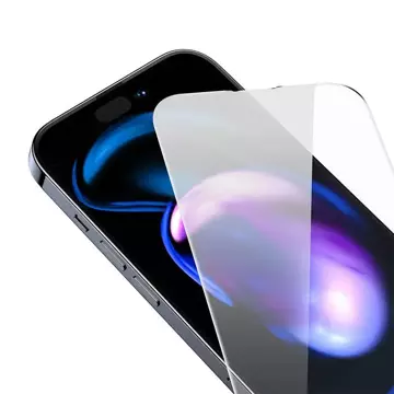 Gehärtetes Glas 0,3 mm Baseus Crystal für iPhone 14 Pro Max (2 Stück)