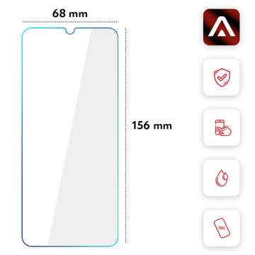 Gehärtetes Glas 9H Alogy Displayschutzglas für Oppo A54s