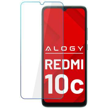 Gehärtetes Glas 9H Alogy Displayschutzglas für Xiaomi Redmi 10c