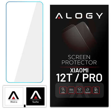 Gehärtetes Glas 9H Alogy Screen Protector PRO Displayschutz für Xiaomi 12T / 12T Pro