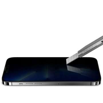 Gehärtetes Glas GlasTIFY OTG 2er-Pack für Samsung Galaxy M23 5G Klar