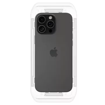 Gehärtetes Glas Spigen Glas.Tr „Ez Fit“ 2er-Pack für iPhone 16 Pro Max