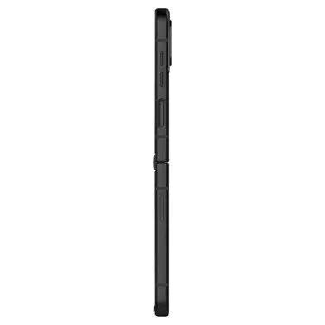 Gehärtetes Glas Spigen Glass FC "EZ FIT" Rahmenfolie 2er-Pack für Samsung Galaxy Z Flip 4 Schwarz