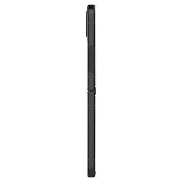 Gehärtetes Glas Spigen Glass FC "EZ FIT" Rahmenfolie 2er-Pack für Samsung Galaxy Z Flip 4 Schwarz