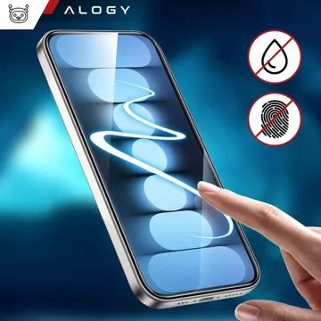 Gehärtetes Glas für Apple iPhone 16 Pro Displayschutzfolie 9H Alogy Heavy Pro™️