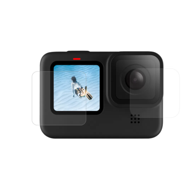 Gehärtetes Glas für Bildschirm und Telesin-Objektiv für GoPro Hero 9 / Hero 10 (GP-FLM-901)