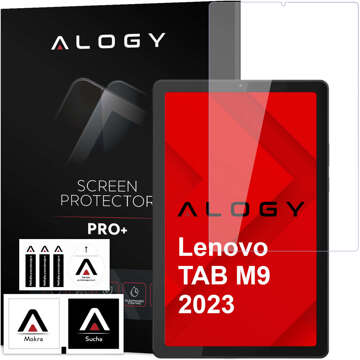 Gehärtetes Glas für Lenovo Tab M9 9 TB310 TB-310FU TB-310XU 2023 Alogy Displayschutzfolie Pro 9H