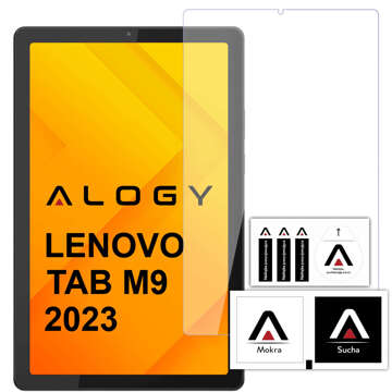 Gehärtetes Glas für Lenovo Tab M9 9 TB310 TB-310FU TB-310XU 2023 Alogy Displayschutzfolie Pro 9H