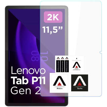 Gehärtetes Glas für Lenovo Tab P11 Gen 2 11.5 TB350 TB-350FU TB-350XU 2gen Alogy Displayschutzfolie Pro 9H