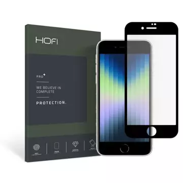 Gehärtetes Glas hofi glass pro iphone 7/8 / se 2020/2022 schwarz