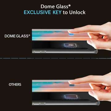 Gehärtetes Glas mit Whitestone Glass UV-Lampe für Galaxy Note 20 Ultra Clear