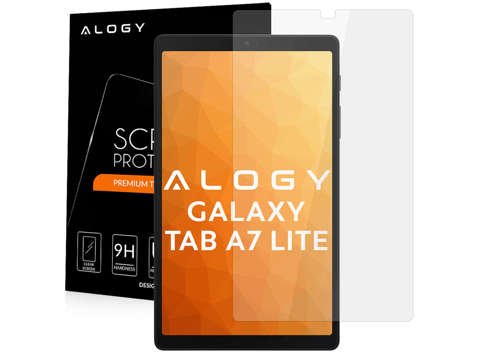 Gehärtetes Glas x2 9H Alogie für Samsung Galaxy Tab A7 Lite 8.7 T220/T225