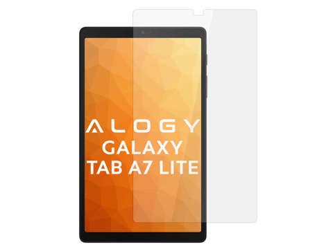 Gehärtetes Glas x2 9H Alogie für Samsung Galaxy Tab A7 Lite 8.7 T220/T225