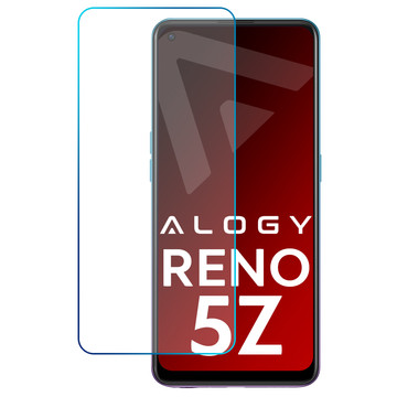 Gehärtetes Glas x2 9H Alogy Schutzglas für den Bildschirm für Oppo Reno 5Z