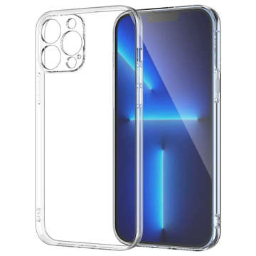 Gepanzerte Hülle Alogy Hybrid Case mit Kameraabdeckung für Apple iPhone 12 Pro Clear Glass