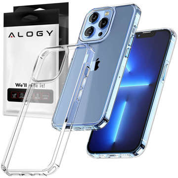 Gepanzerte Hülle Schutzhülle Alogy Hybrid Case für Apple iPhone 13 Pro Transparent