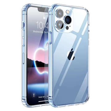 Gepanzerte Hülle Schutzhülle Alogy Hybrid Case für Apple iPhone 13 Pro Transparent