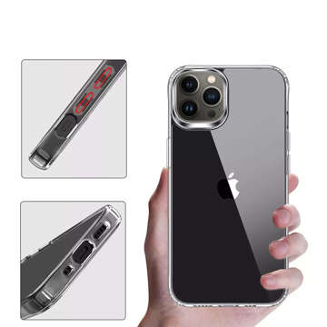 Gepanzerte Hülle Schutzhülle Alogy Hybrid Case für Apple iPhone 13 Pro Transparent