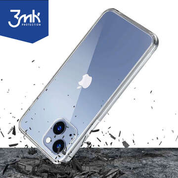 Gepanzerte Hülle für iPhone 15 3mk Armor Case Klare schützende Rückseite aus transparentem Glas