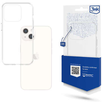 Gepanzerte Hülle für iPhone 15 Plus 3mk Armor Case Klare, schützende transparente Rückseite