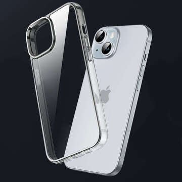 Gepanzerte Hülle für iPhone 15 Plus 3mk Armor Case Klare, schützende transparente Rückseite