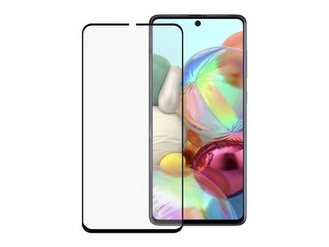 Glas 3mk NeoGlass 8H für Samsung Galaxy A71 rissfrei Schwarz