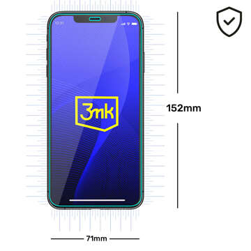 Glas für Samsung Galaxy S23 FE 3mk FlexibleGlass Hybrid-Bildschirm Glas 7h