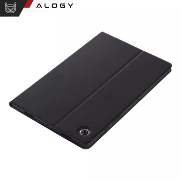 Glashülle für Samsung Galaxy Tab A9 Plus 2023 11" (X210/X215/X216) Tablet-Abdeckung Hülle Alogy Stand Schwarz