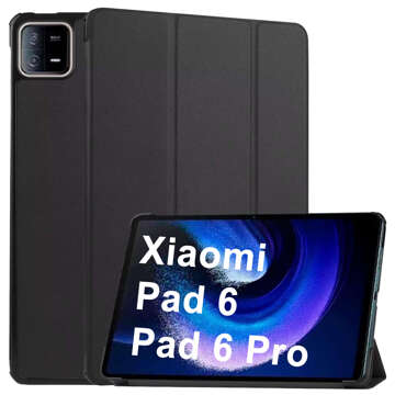 Glashülle für Xiaomi Mi Pad 6 / 6 Pro 11" 2023 Tablet-Hülle Alogy Book Cover Case Schwarz Stylus Free