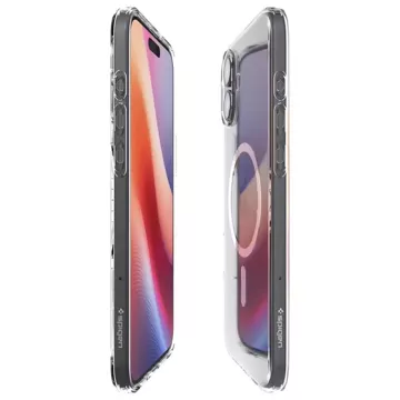 Glashülle für iPhone 16 Spigen Liquid Crystal Mag Magsafe Schutzhülle Handyhülle Klar