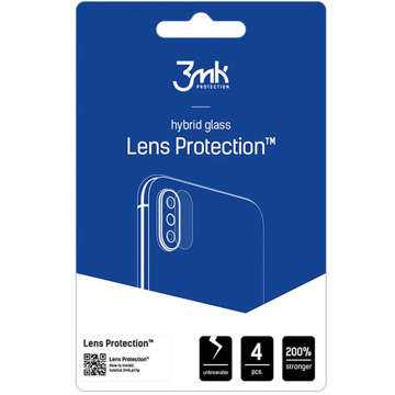 Glass Camera Protector x4 3mk Objektivschutz für Samsung Galaxy S23 5G