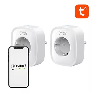 Gosund SP1 Smart WiFi Steckdose, 2 Stück (Doppelpack), Tuya