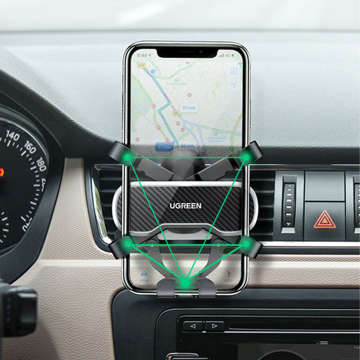 Gravity Autohalterung für das Auto für das UGREEN LP228 Telefon, schwarz